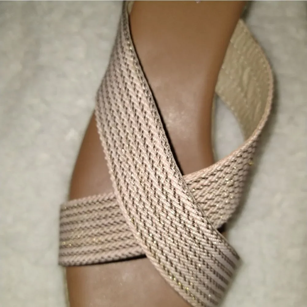 Northstar Espadrille Criss Cross Strap Sandals